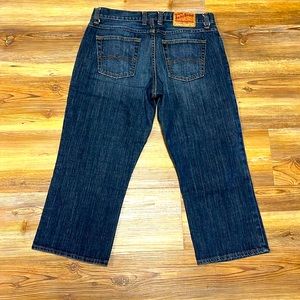 Lucky Brand Dungarees Classic Fit Crop Jeans size 30